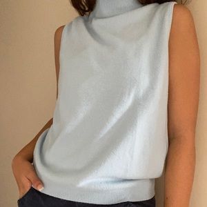 Baby Blue Turtle Neck Sweater💙